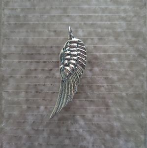 Sterling Silver Angel Wing Pendant